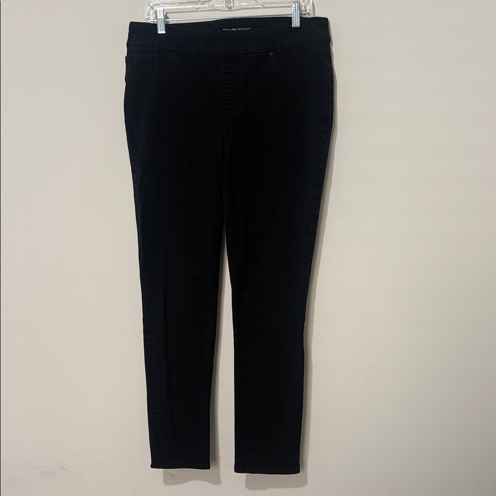 Chicos Pullon Jegging, Black, size 2 (12)